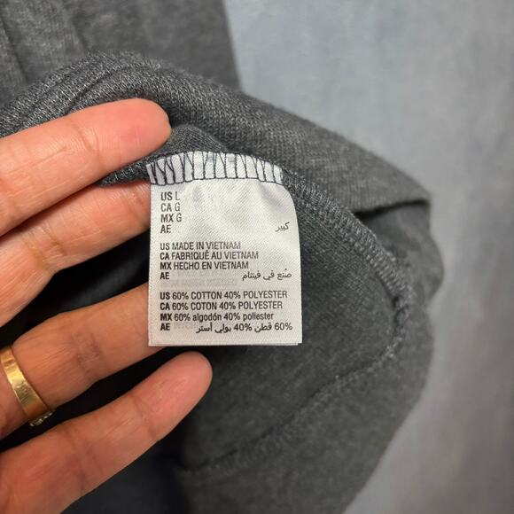 Tasso Elba Hooded Sweater New Soft Preppy Academia Comfy Loungewear Mens Large - Picture 6 of 9